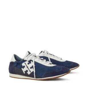 EUC! Women's Tory Burch Perfect Navy Sneakers Size 10.5